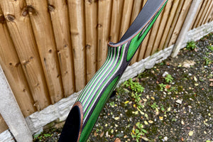 Falco Flatbow Green Colourwood Legend