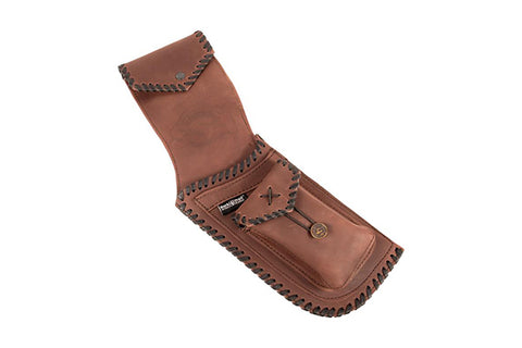 Field hip quiver brown leather buck trail Dakota