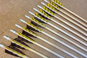 Wooden Arrows Basic 30/35